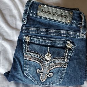 Women's Rock Revival Tibbie Boot Cut Jeans 28/32